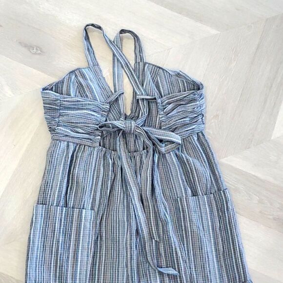 Klesis,Women’s Stripe Crinkle jumpsuit,,Nwot, Size Medium - Picture 10 of 10